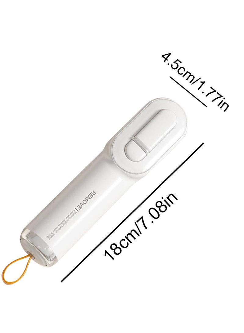 Cobest 2-in-1 Portable Lint and Pet Hair Remover with 3 Reusable Sticky Rolls - Effective ABS Cleaner for Clothes, Fabrics, and Laundry - Image 5