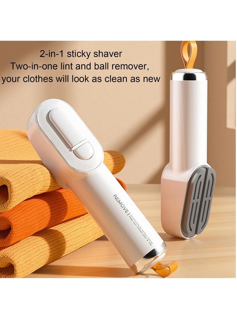 Cobest 2-in-1 Portable Lint and Pet Hair Remover with 3 Reusable Sticky Rolls - Effective ABS Cleaner for Clothes, Fabrics, and Laundry - Image 3