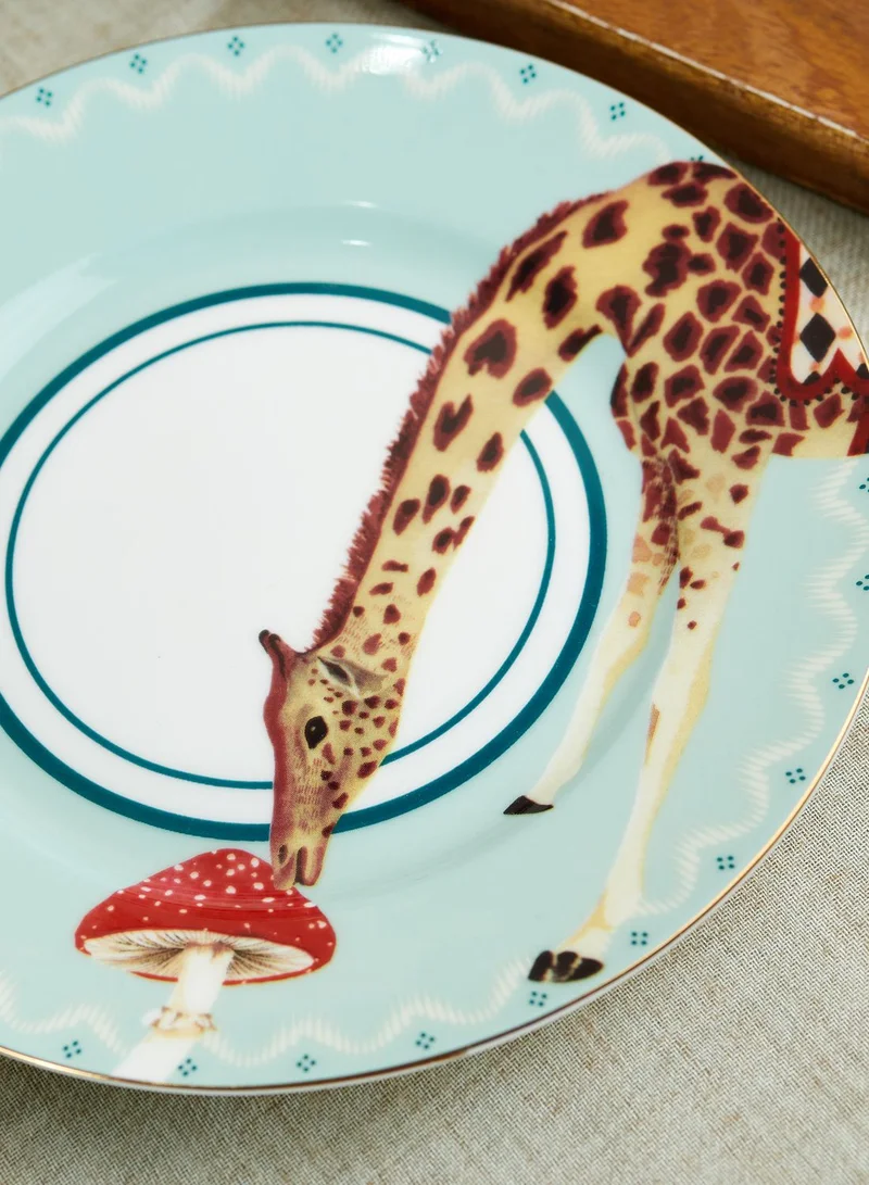YVONNE ELLEN 4 Pcs Cake Plates Set