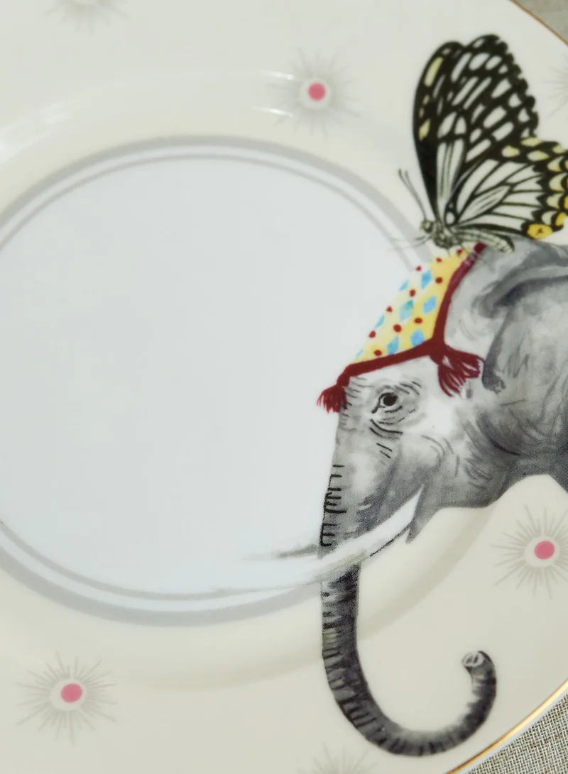 YVONNE ELLEN 4 Pcs Cake Plates Set