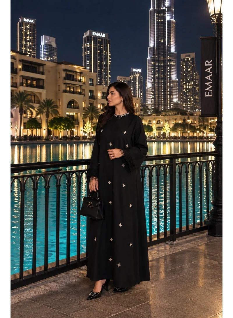 Ophelia Ophelia Lumine Serenity Pearl Abaya | Elegant Modest Wear for Women