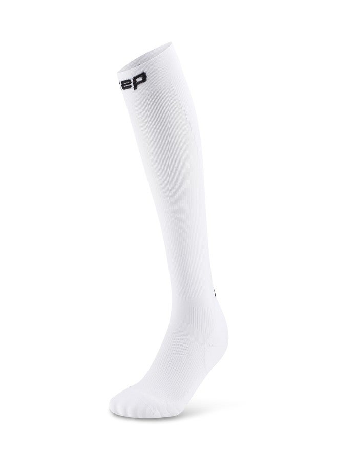 CEP Core Run Tall Compression Socks 5.0, White, Women, IV - Image 2