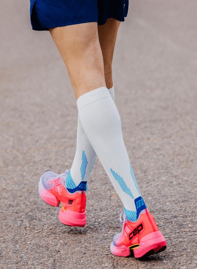 CEP Core Run Tall Compression Socks 5.0, White, Women, IV - Image 5