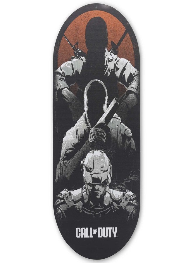 Open Road Brands Call of Duty Black Ops Oval Metal Sign - Large Call of Duty Wall Decor for Game Room or Man Cave - Image 1