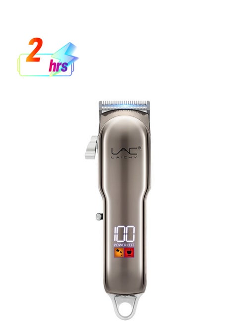 Hair Clippers for Men Hair Trimmer Beard Trimmer for Men Razor Kit - Gold Rechargeable USB Professional Cordless Hair Clippers for Men with LED Display for Barber
