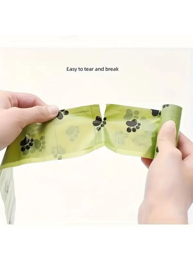 10 رولات من أكياس فضلات الكلاب فائقة السماكة ومقاومة للتسرب بتقنية منع الروائح - Image 5