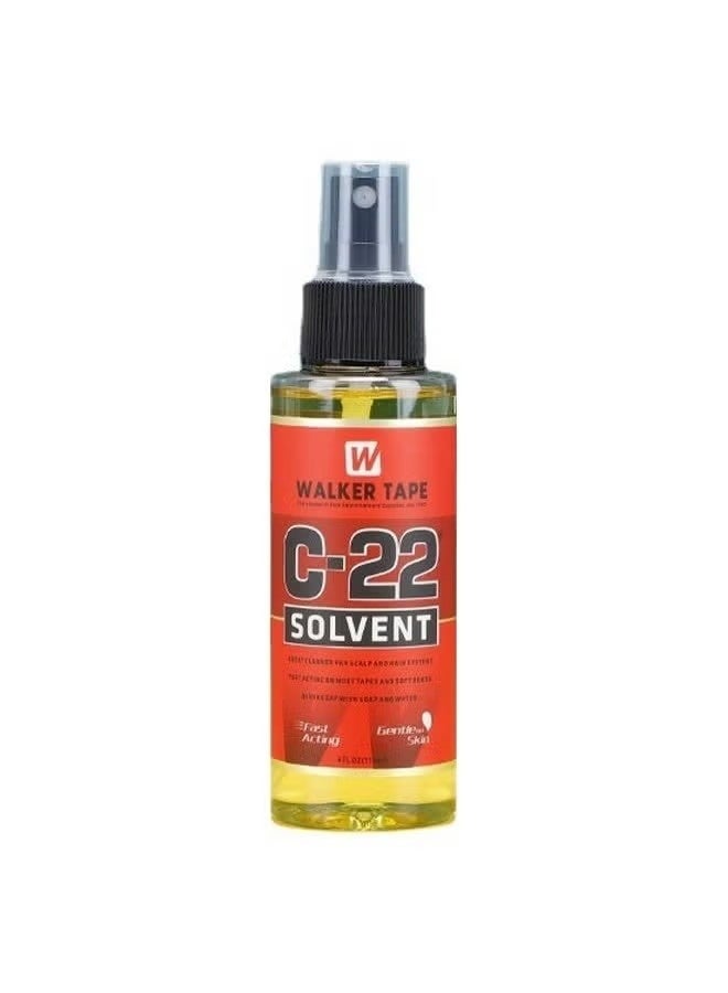Walker Tape C-22 Solvent，Satin H Walker Tape Spray For Lace Wigs and Toupees (4oz) - Image 1