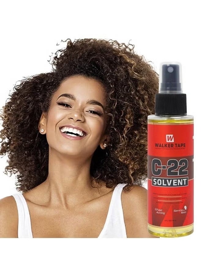 Walker Tape C-22 Solvent，Satin H Walker Tape Spray For Lace Wigs and Toupees (4oz) - Image 2