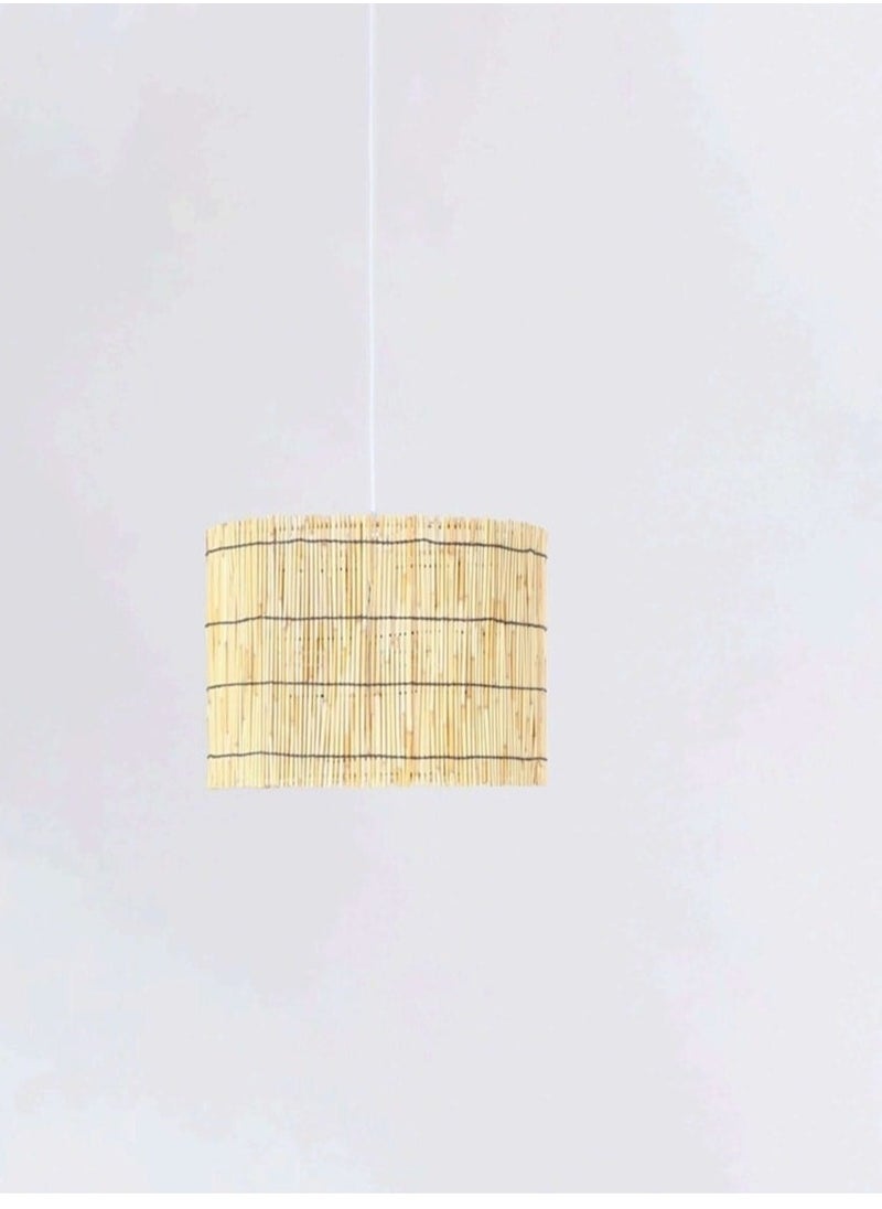 Living Set of 2 Rattan Lighting Hanging Lamp For Home  - Image 4