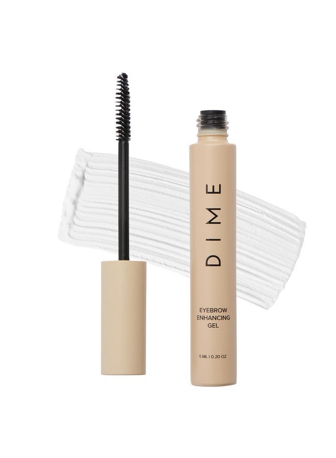 DIME Beauty Eyebrow Enhancing Gel, Clear Eyebrow Gel to Promote Fuller, Thicker, Stronger Brows, 0.20 oz / 6 mL - Image 1