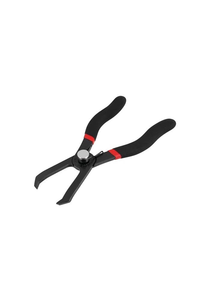 Performance Tool W86561 Angled Push Pin Pliers for Retainer Anchor for Honda Toyota GM Ford Chrysler Black - Image 1