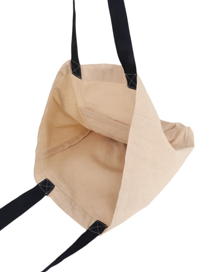 INDHA Auto Rickshaw Embroidered Cotton Canvas Tote Bag - A Stylish and Versatile Bag for Shopping, Everyday Use, and Cultural Flair - Image 2