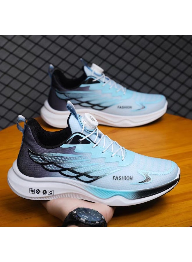 NIBEMINENT Men's Running Shoes Fashion Sport Shoes Marathon Racing Shock-absorbing Lightweight Sneaker Mesh Sneakers - Image 2