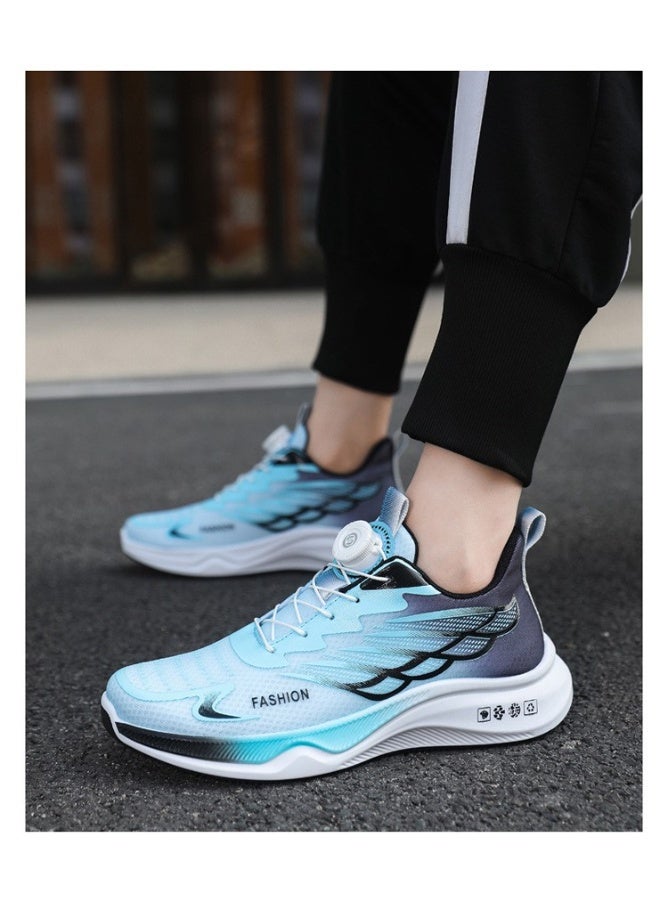 NIBEMINENT Men's Running Shoes Fashion Sport Shoes Marathon Racing Shock-absorbing Lightweight Sneaker Mesh Sneakers - Image 4