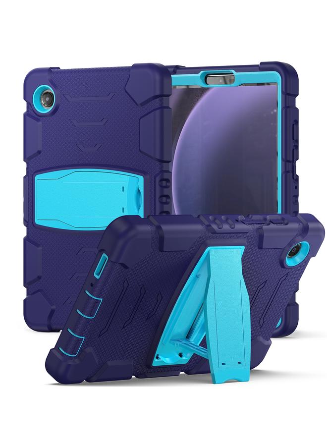 إيروريكس جراب لجهاز Samsung Galaxy Tab A9 مزود بإطار شاشة محمي بثلاث طبقات + جراب كمبيوتر لوحي مضاد للصدمات من السيليكون مع حامل - Image 1