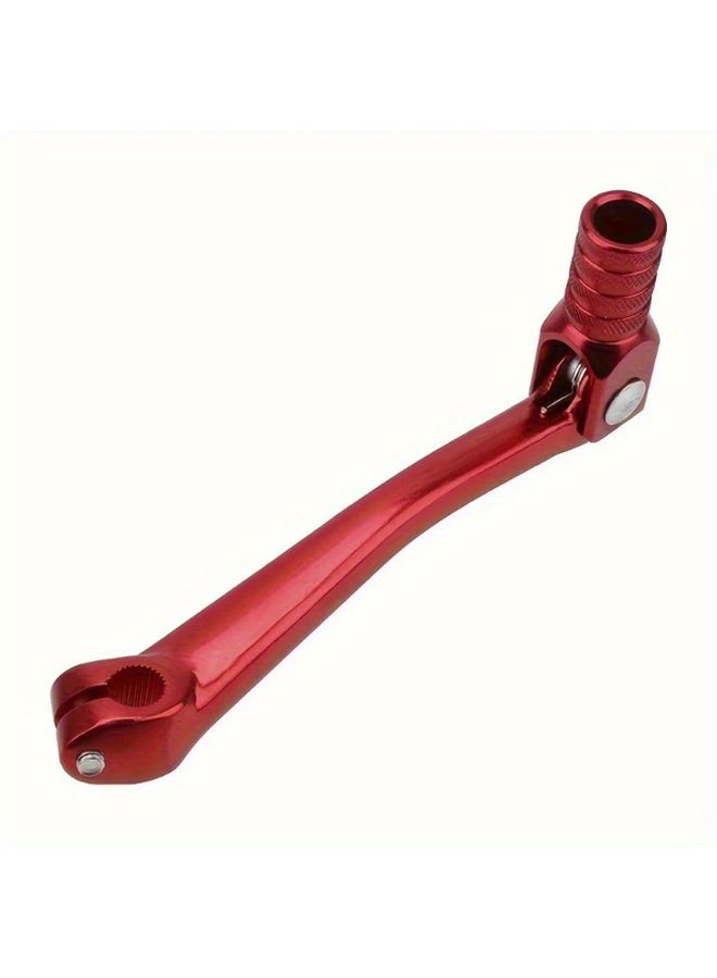 Blue CNC Folding Motorcycle Gear Shift Lever Polished Aluminum Off Road Accessory 1pc - Image 5