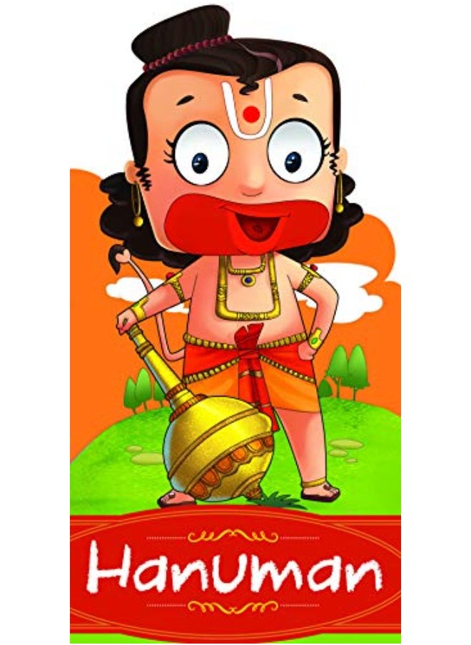 Om Books International - Hanuman : Cutout Story Book - Image 1