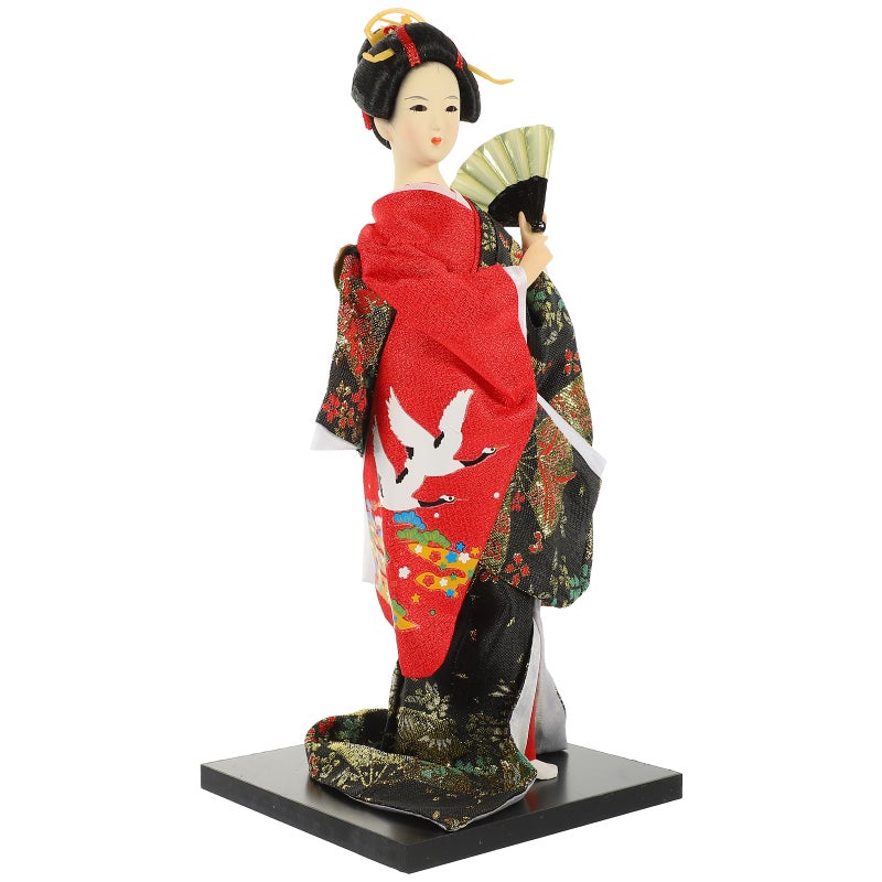 Japanese Home Decoration Kimono Japanese Humanoid Ornaments for Garden Bonsai Home Decoration ( ) - Image 1