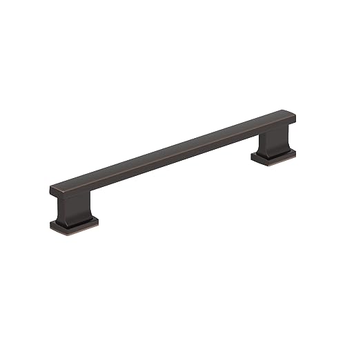 Amerock 10BX37093ORB Oil Rubbed Bronze Cabinet Pull 6516 inch 160mm CentertoCenter 10 Pack Triomphe Furniture Hardware - Image 1