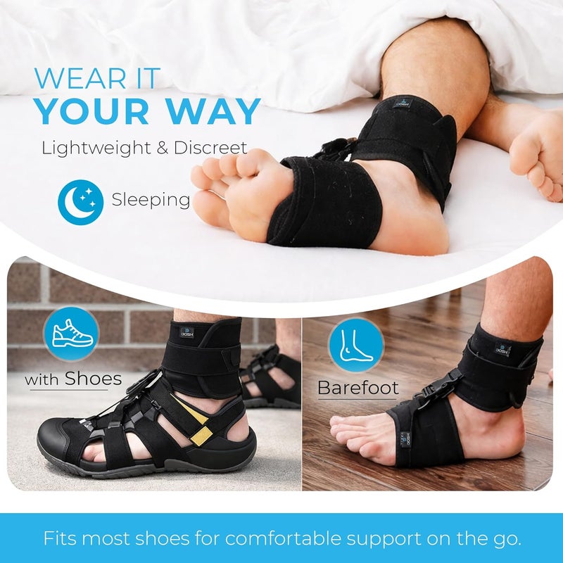 Dosh Unisex Foot Drop Orthopedic Brace, Discreet and Comfortable - Image 3