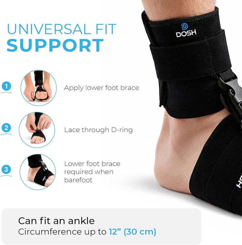 Dosh Unisex Foot Drop Orthopedic Brace, Discreet and Comfortable - Image 5