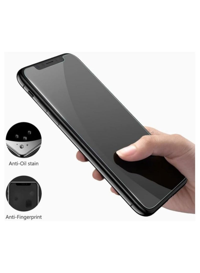 حماية شاشة زجاجية مقساة 2 عبوة، عالية الوضوح [خالية من الفقاعات] فيلم حماية زجاجي مقسّى لجهاز ITEL S25 Ultra - Image 4