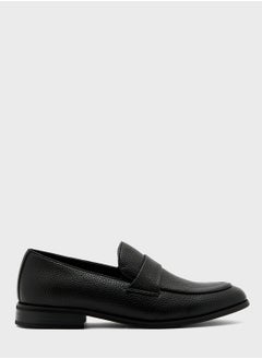 Robert Wood Classic Saddle Tim Detail Formal Slip Ons  - Image 1