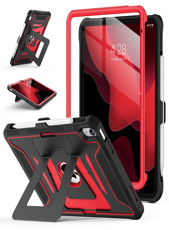 Soke Case for iPad (A16) 11th Generation 11-Inch 2025 /10th Generation 10.9-Inch 2022, with Built-in Screen Protector and Adjustable Stand, Rugged Full Body Heavy Duty Protective Cover - Black - Image 1