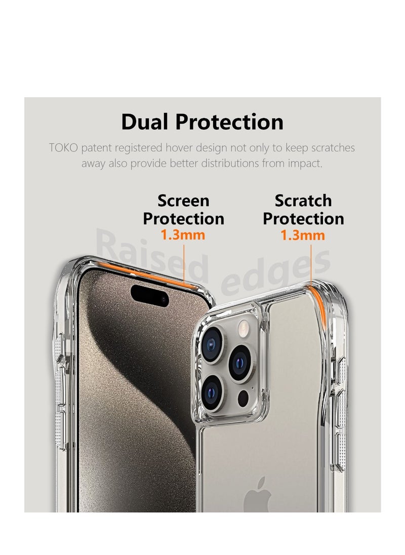 MARVN Full Protection Package for iPhone 15 Plus – Dual-Layer Screen Protector, Camera Shield, Slim Back Cover, MagSafe Compatible with 24-Month Warranty