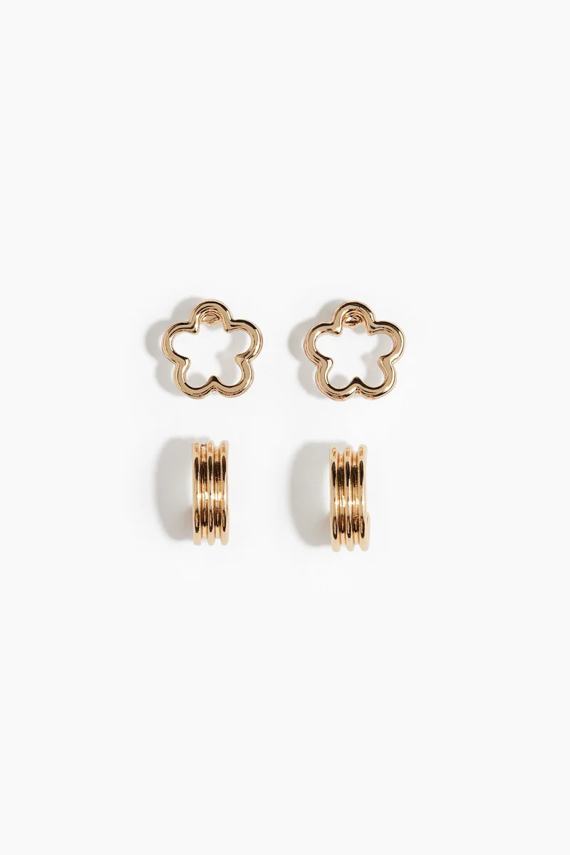 H&M 2 pairs earrings