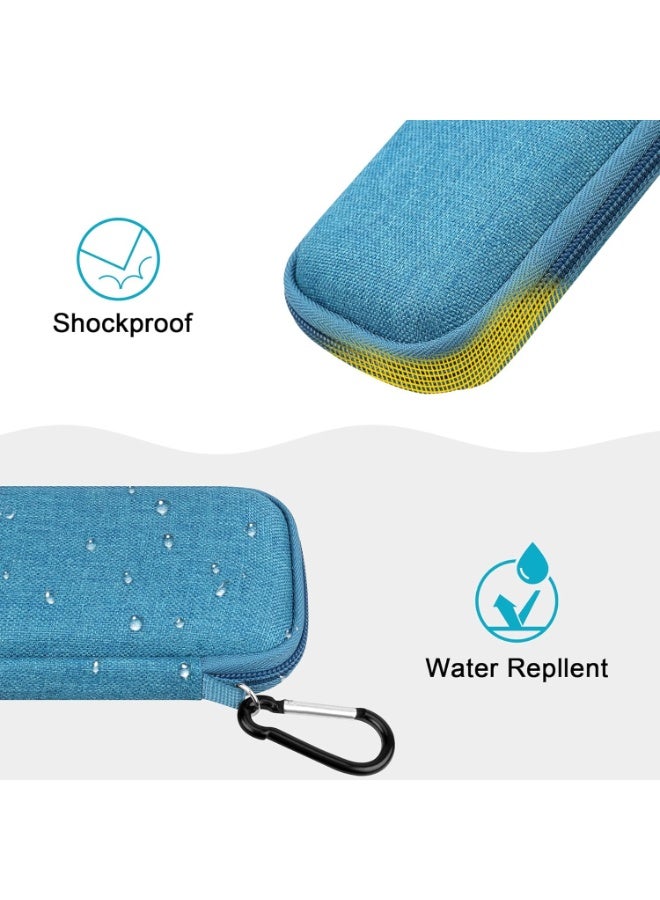 SPECTON Hard Carrying Case for SanDisk Extreme Pro/SanDisk Extreme Portable External SSD 500GB 1TB 2TB 4TB USB-C Solid State Drive EVA Shockproof Protective Storage Travel Bag, Monterey - Image 5