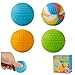 Fleeting Time Fidget Classroom Prizes Must Have Sensory Toys Silicone Fidget Sensory Grip Ball Textured Sensory Stress Balls Toys for Adults Teens Gifts Classroom OfficeGoodie Bag Stuffers4pc - Image 2