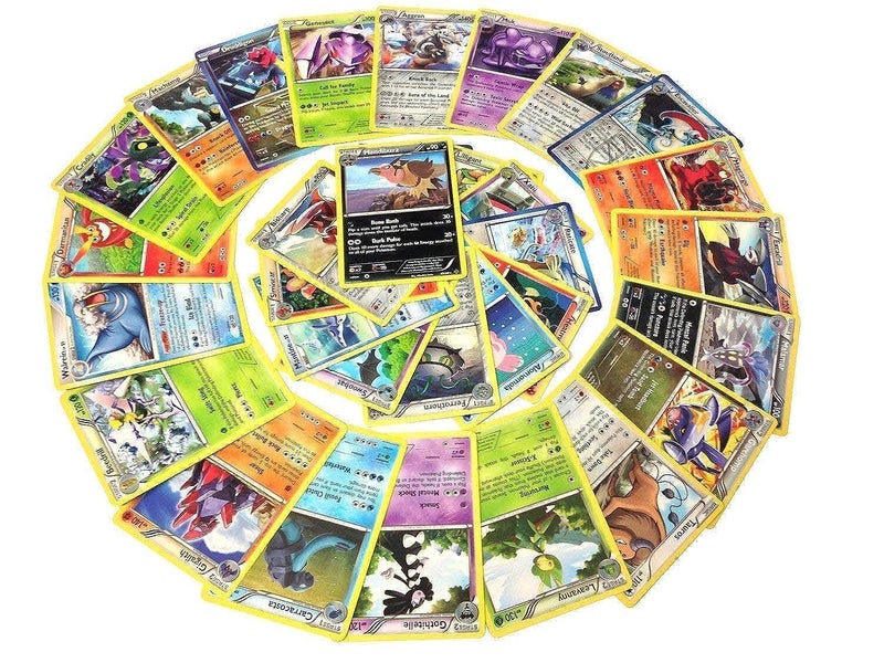 Pokemon 25 Rare Pokemon Cards with 100 HP or Higher (Assorted Lot with No Duplicates) (Original Version) - Image 1