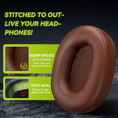 Aurivor Replacement Ear Pads Cushions for Audio-Technica ATH MSR-7, Headset Earpads Covers for M50X M40X M30X M20X, HyperX Cloud, SteelSeries Arctis 1 3 5 7 9 9X Pro Prime, Stealth 600, and More - Image 5