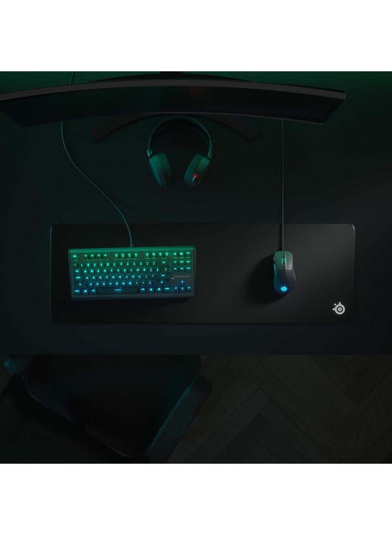 steelseries Qck Stitched Edges For Increased Durability MoUsepad Size XL Optimized For Low And High Dpi Tracking Movements - Image 2