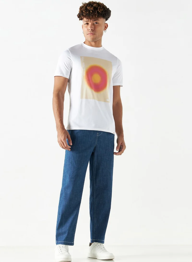 Lee Cooper Graphic Crew Neck T-Shirt