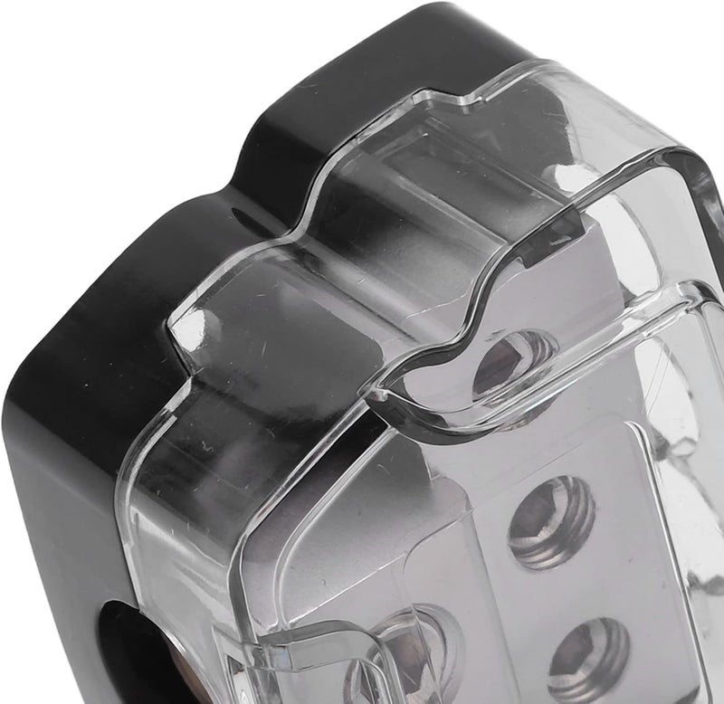 [Nationwide popular] Drfeify Power Distribution Block Zinc Alloy and ABS 3 Way Power Distributor Block 1 X 0GA in 3 X 4GA Out for Car Audio Systems Ground Distribution Universal Fit Bulk storage easy optimized build On-demand local restock Growing order stock support Season change compatible build Major city pickup option Year round in stock Multi purpose use Trusted all-purpose quality Upgraded simple practical design Solid anti-deform Special bargain price Easy for adults & kids Licensed warehouse stored goods Long term use design Comfy family pick Elegant upgraded practical design Customer exclusive price Diverse requirement fit Scheduled warehouse deliver Full land route delivery Competitive price Full buyer satisfaction Great for home & trips All condition fit - Image 4