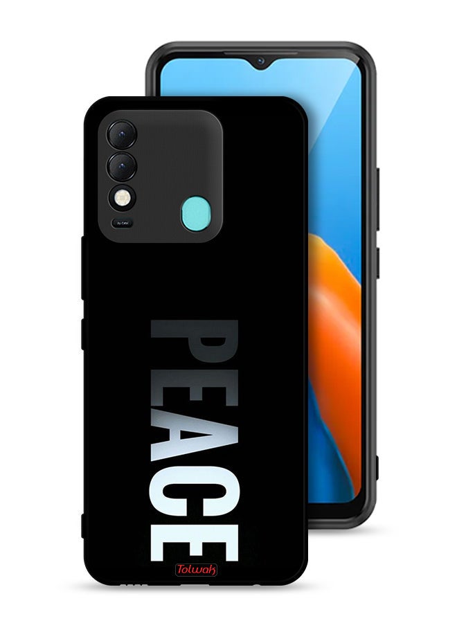 Tolwak Tecno Spark 8 Protective Case Cover Peace - Image 1
