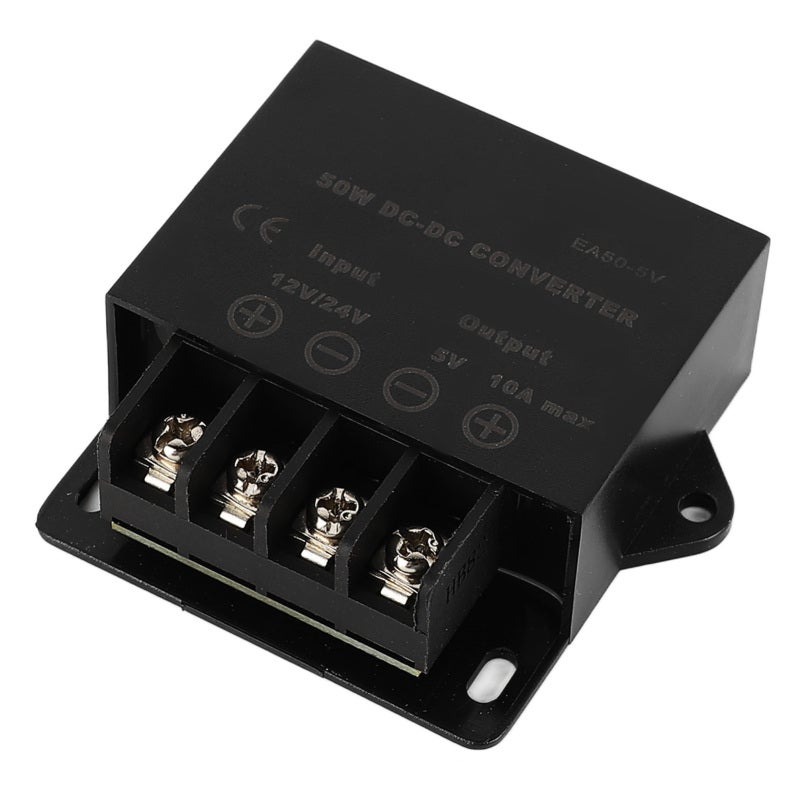 12V 24V to 5V DC Voltage Converter - High Efficiency Voltage Buck Regulator with Multi Protection for Automotive Electronics - Image 1