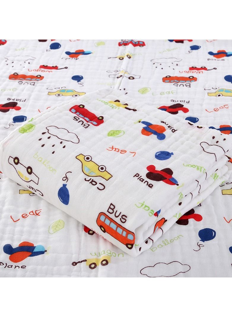 Loquat Pure Cotton Cartoon Printed Bath Towels