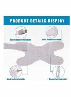 KASTWAVE Knee Brace with Side Stabilizers Relieve Meniscal Tear Knee Pain ACL MCL Arthritis, Breathable Adjustable Knee Support Suitable for Men and Women with Sports Injuries  - Image 5