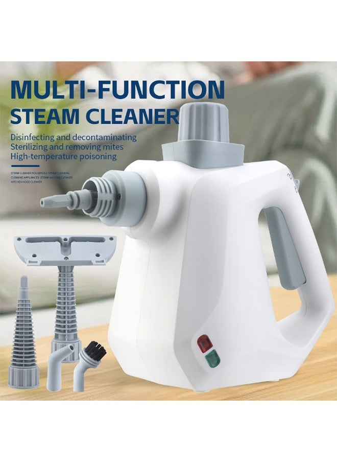 Joshberg - Handheld Steam Cleaner with 9-Pieces Accessories,1000W High Pressure Temperature Steam Cleaner,247cm Power Cord,250ML Tank for Car, Grout, Kitchen, Furniture - Image 1