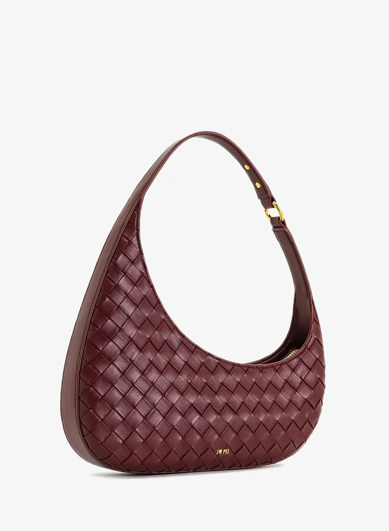 JW PEI  Harlee Weave Texture Shoulder Bag for Women | Best Price UAE