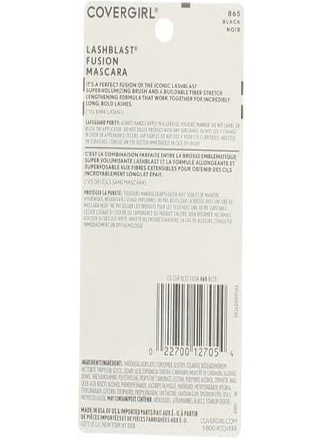 CoverGirl LashBlastFusion Mascara, Black [865], 0.44 oz (Pack of 3) - Image 4