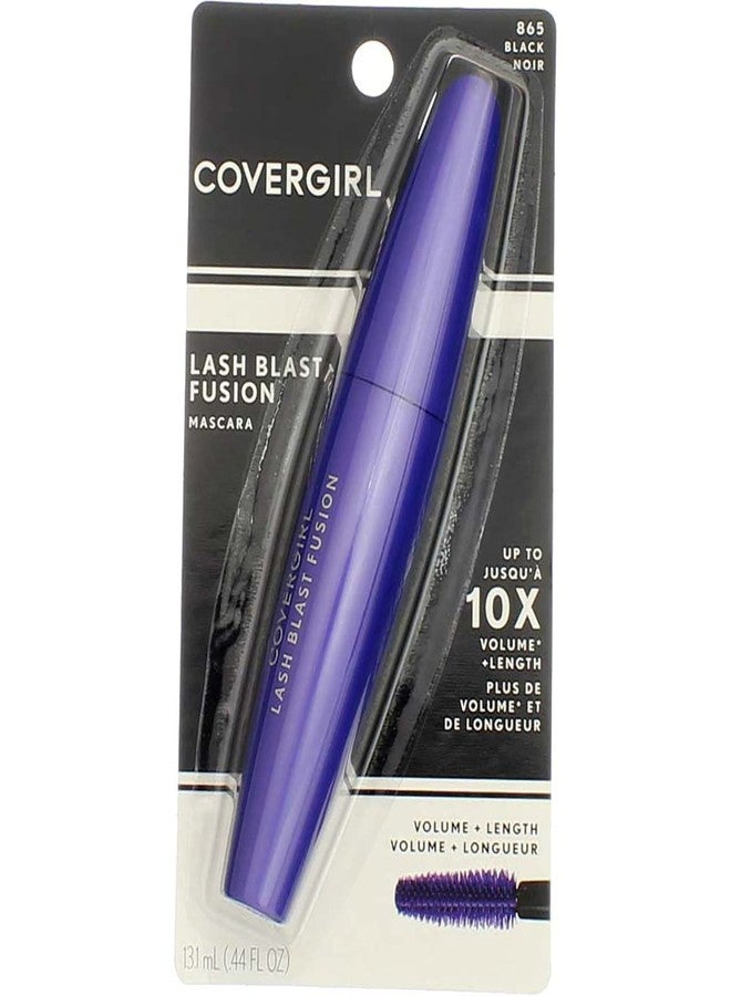 CoverGirl LashBlastFusion Mascara, Black [865], 0.44 oz (Pack of 3) - Image 2