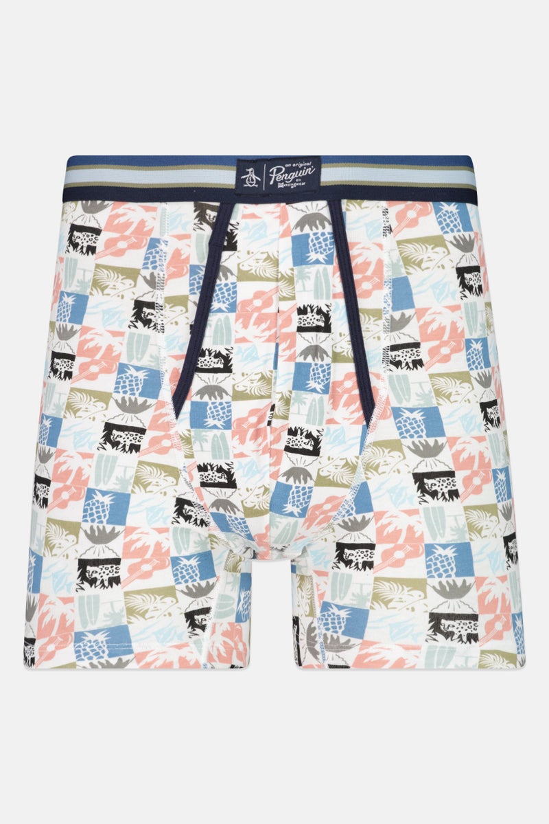 Original Penguin Men 3 Pcs Brand Logo Pull On Boxer Briefs, Multicolor - Image 5