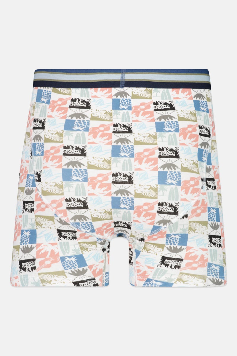 Original Penguin Men 3 Pcs Brand Logo Pull On Boxer Briefs, Multicolor - Image 2