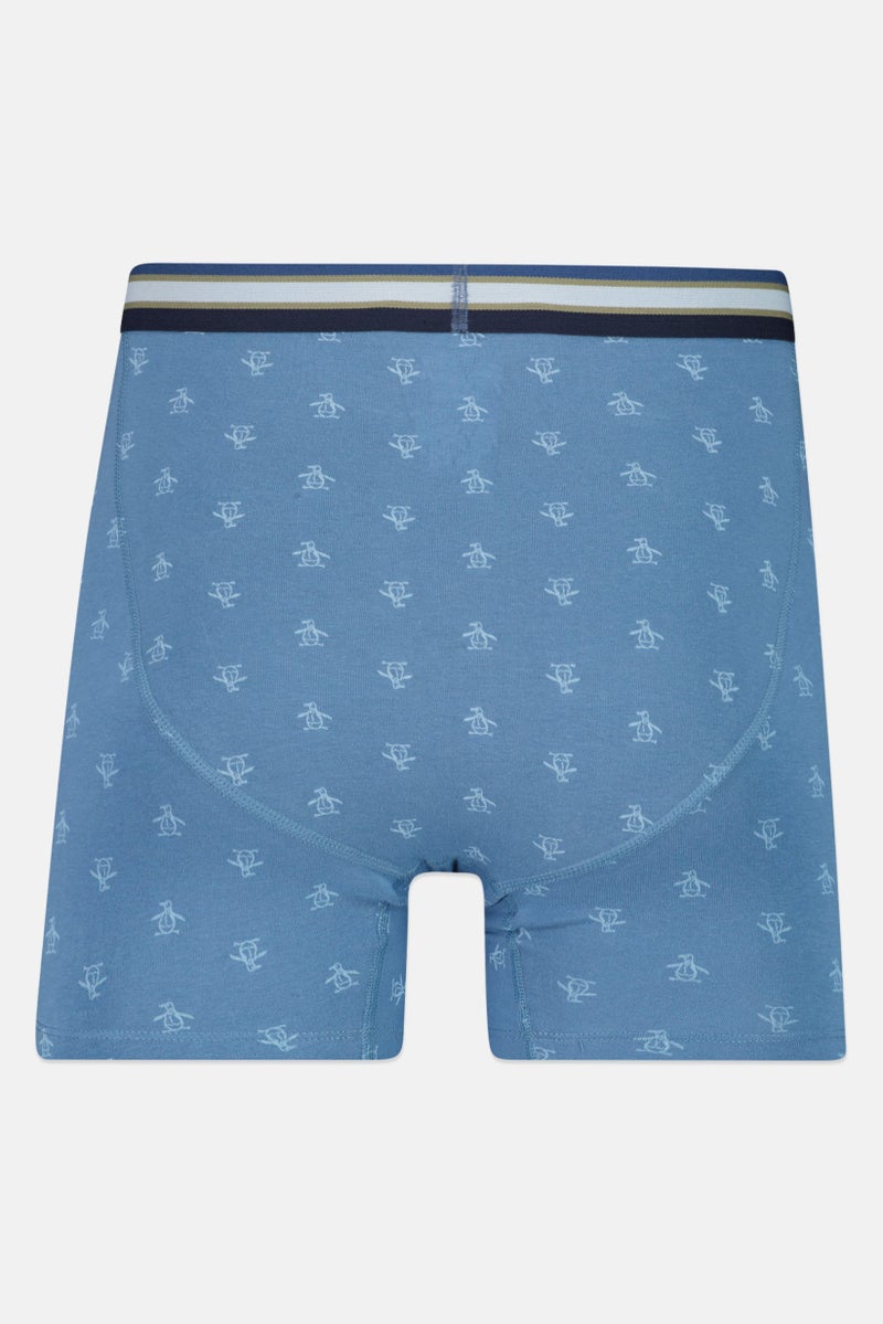 Original Penguin Men 3 Pcs Brand Logo Pull On Boxer Briefs, Multicolor - Image 4