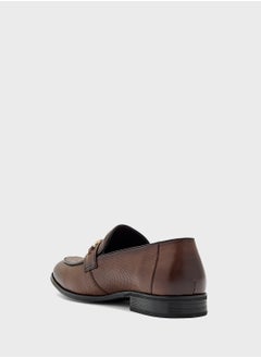 Robert Wood Weave Detail Formal Loafers  - Image 2