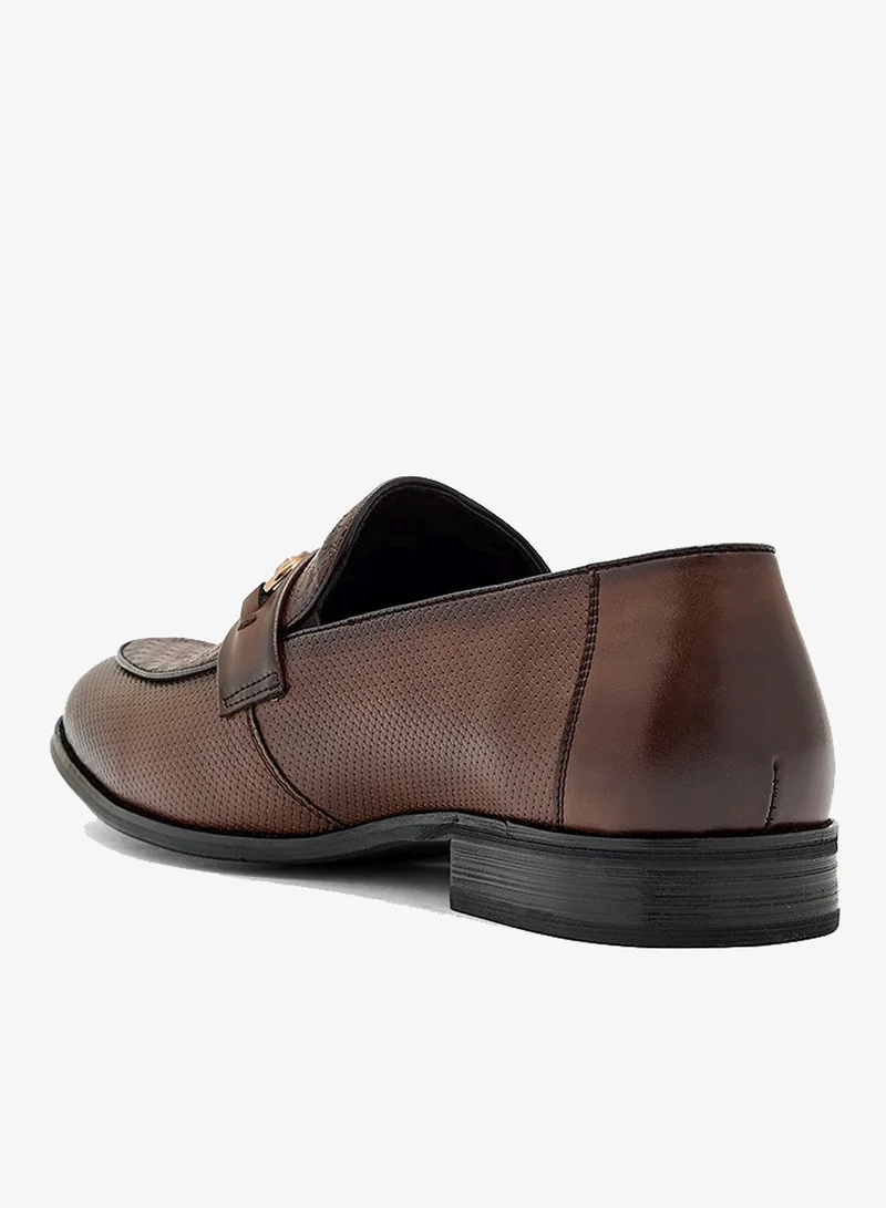 روبرت وود حذاء لوفر رسمي بتفاصيل منسوجة